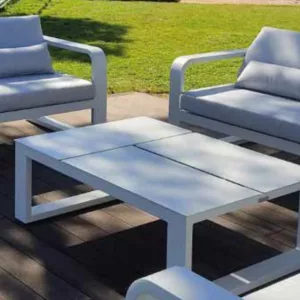 Mesa centro exterior elevable Beatriz