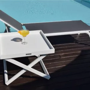 Mesa auxiliar plegable Alba