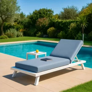 Tumbona exterior reclinable Gama